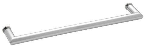 CRL MT Series Round Tubing Mitered Corner Single - Sided Towel Bar MT24CH