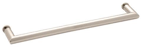 CRL MT Series Round Tubing Mitered Corner Single - Sided Towel Bar MT24PN