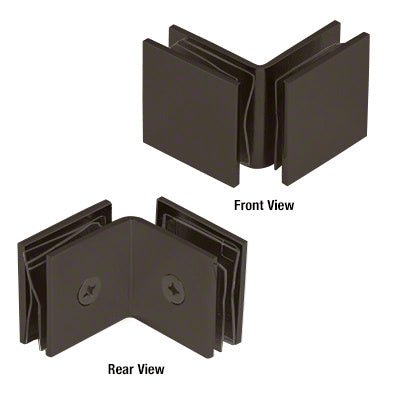 CRL Open Face 90 Degree Square Glass Clamp SGC0F900RB