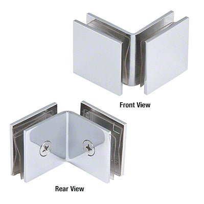 CRL Open Face 90 Degree Square Glass Clamp SGC0F90CH