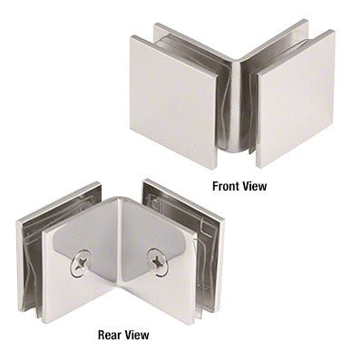 CRL Open Face 90 Degree Square Glass Clamp SGC0F90PN