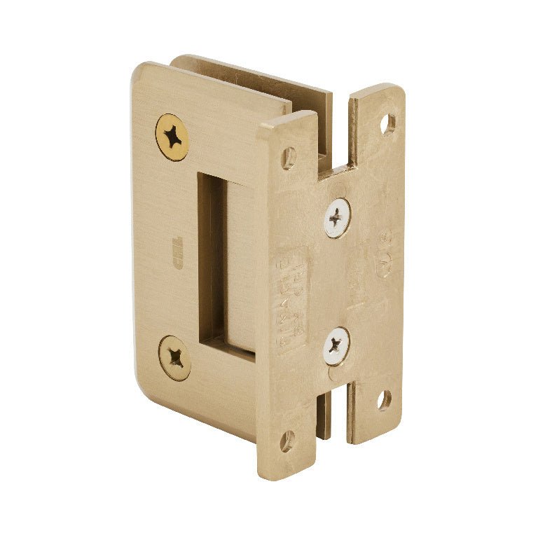 CRL Pinnacle 037 Series Wall Mount 'H' Back Plate Hinge P1N037BBRZ