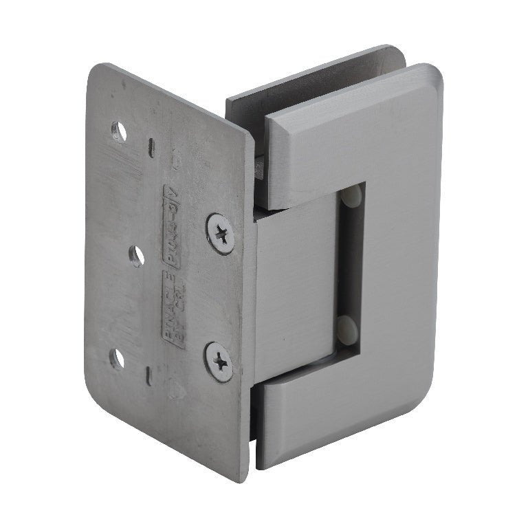 CRL Pinnacle 044 Series Wall Mount Offset Back Plate Hinge P1N044BN