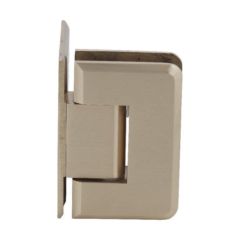 CRL Pinnacle 044 Series Wall Mount Offset Back Plate Hinge P1N044SB