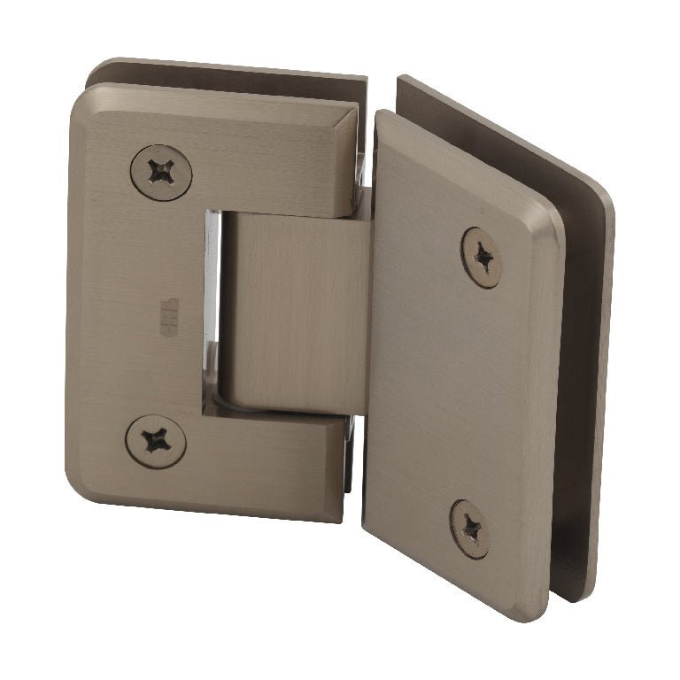 CRL Pinnacle 045 Series 135 Degree Glass - to - Glass Standard Hinge P1N045BBRZ