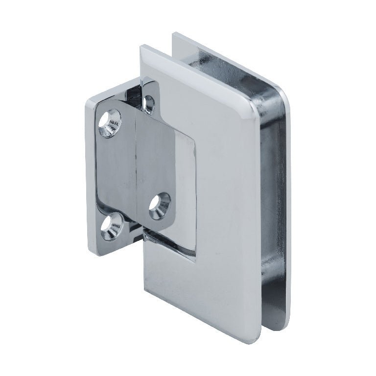 CRL Pinnacle 074 Series Wall Mount Short Back Plate Hinge P1N074CH