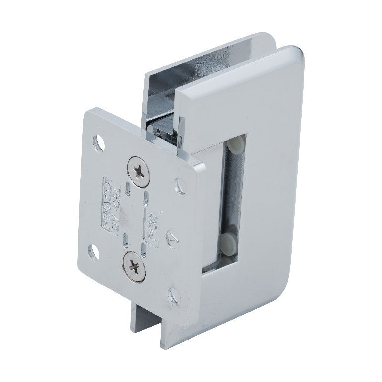 CRL Pinnacle 074 Series Wall Mount Short Back Plate Hinge P1N074CH