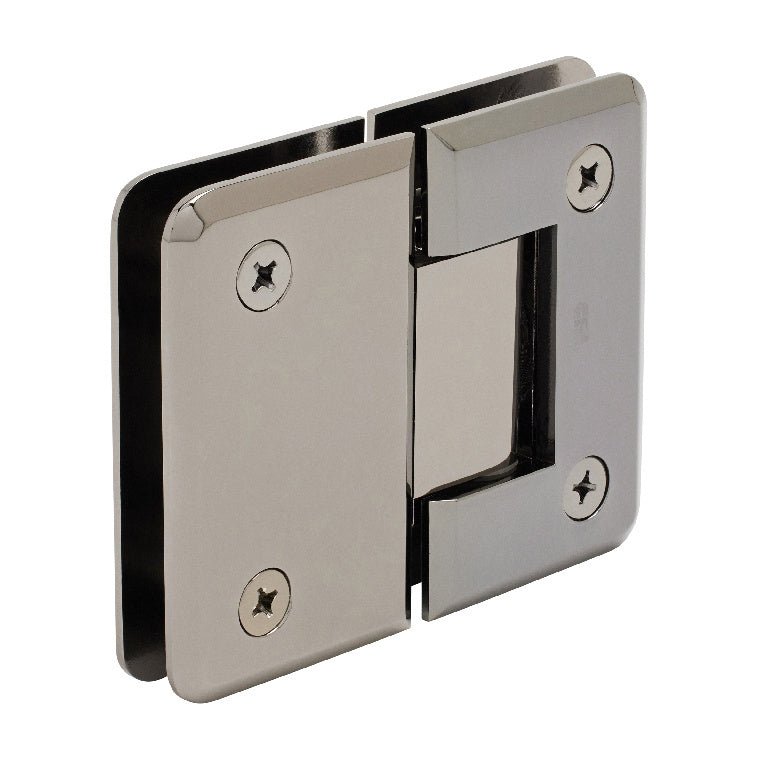 CRL Pinnacle 180 Series 180 Degree Glass - to - Glass Standard Hinge P1N180GM