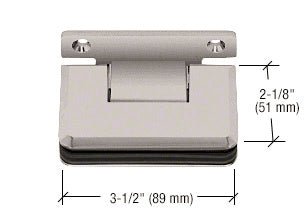 CRL Pinnacle 3 - Point Movable Beveled Style Transom Clamp PTC037BN