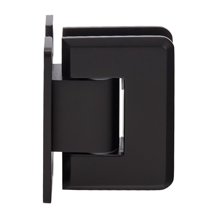 CRL Pinnacle 337 Series Adjustable Wall Mount 'H' Back Plate Hinge P1N3370RB