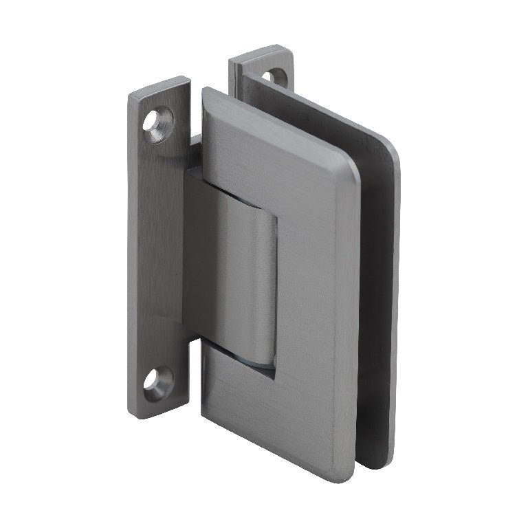 CRL Pinnacle 337 Series Adjustable Wall Mount 'H' Back Plate Hinge P1N337BN