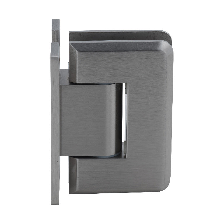 CRL Pinnacle 337 Series Adjustable Wall Mount 'H' Back Plate Hinge P1N337BN