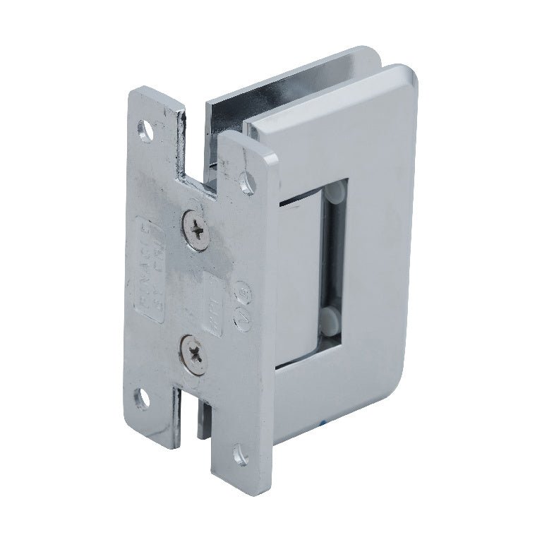 CRL Pinnacle 337 Series Adjustable Wall Mount 'H' Back Plate Hinge P1N337CH