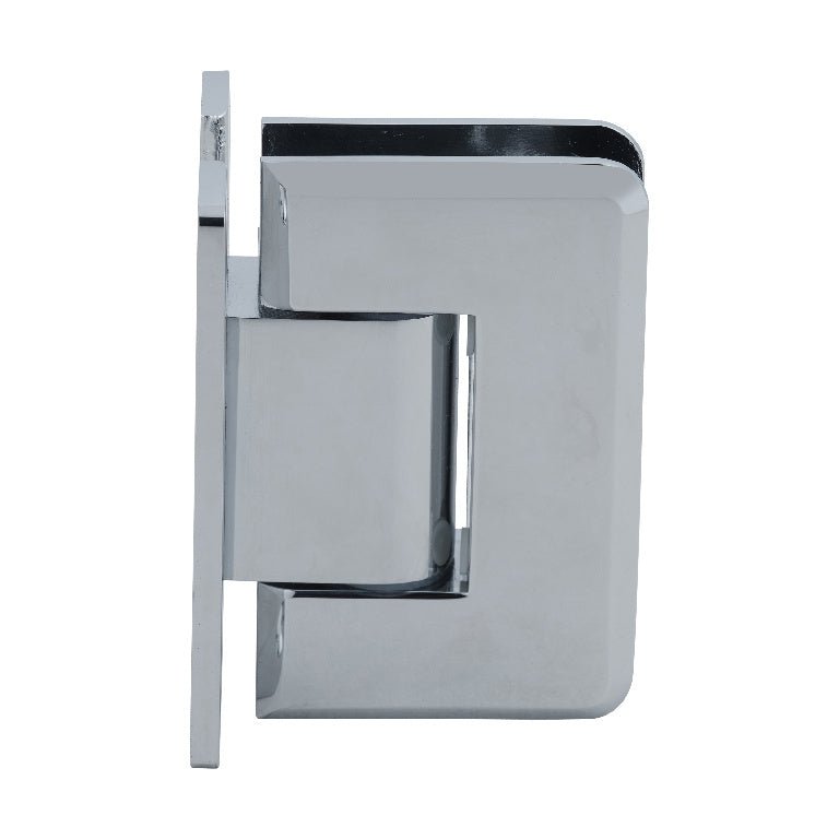 CRL Pinnacle 337 Series Adjustable Wall Mount 'H' Back Plate Hinge P1N337CH