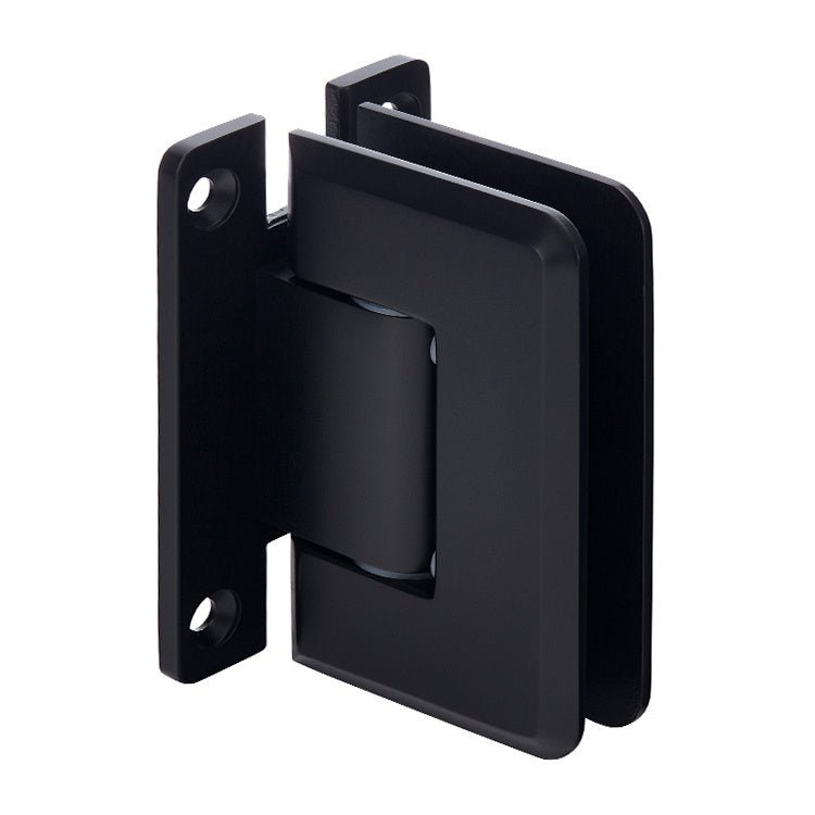 CRL Pinnacle 337 Series Adjustable Wall Mount 'H' Back Plate Hinge P1N337MBL