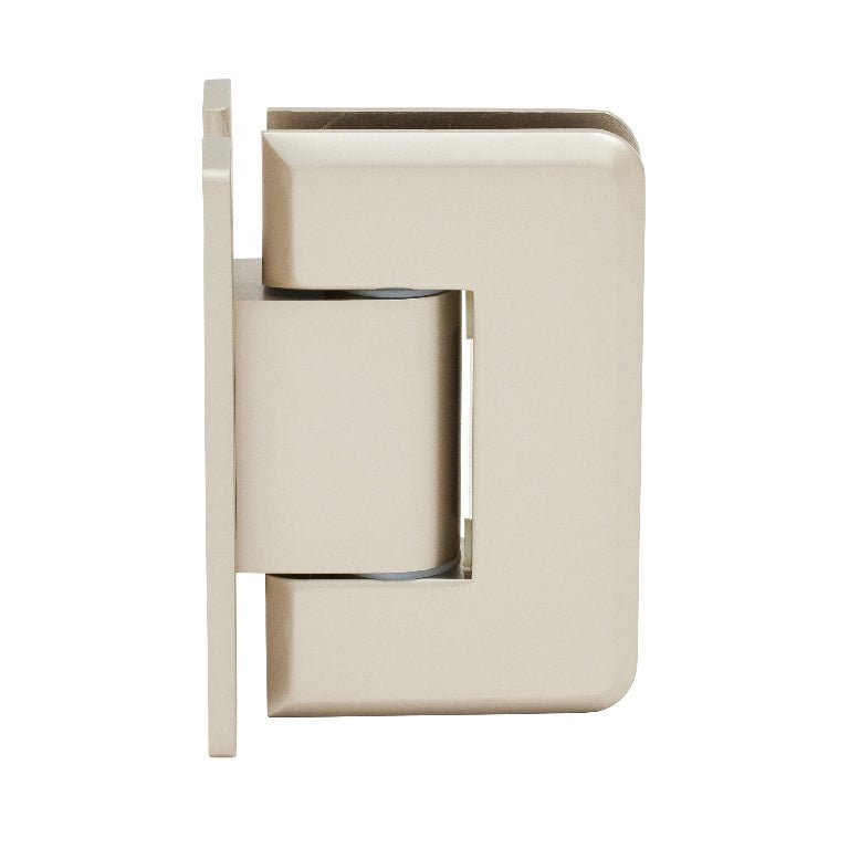 CRL Pinnacle 337 Series Adjustable Wall Mount 'H' Back Plate Hinge P1N337SN