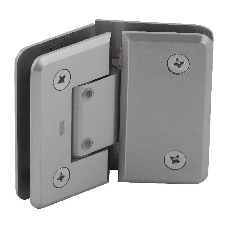 CRL Pinnacle 345 Series Adjustable 135 Degree Glass - to - Glass Hinge P1N345BN