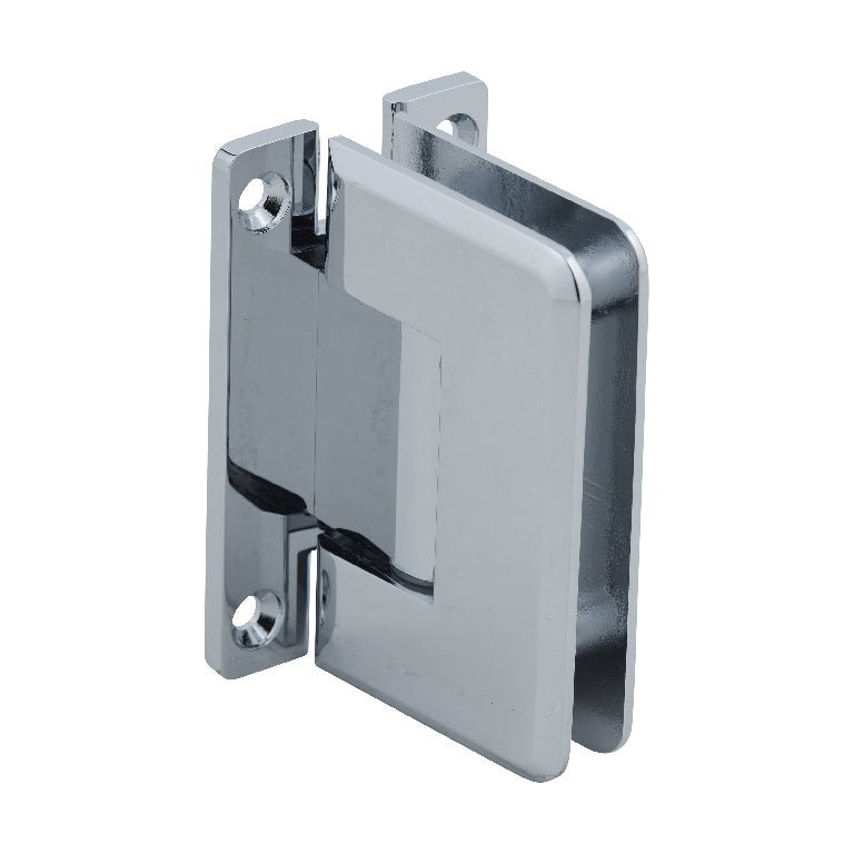 CRL Pinnacle 537 Series 5 Degree Pre - Set Wall Mount 'H' Back Plate Hinge P1N537CH