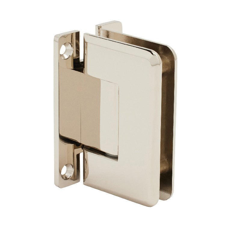 CRL Pinnacle 537 Series 5 Degree Pre - Set Wall Mount 'H' Back Plate Hinge P1N537PN