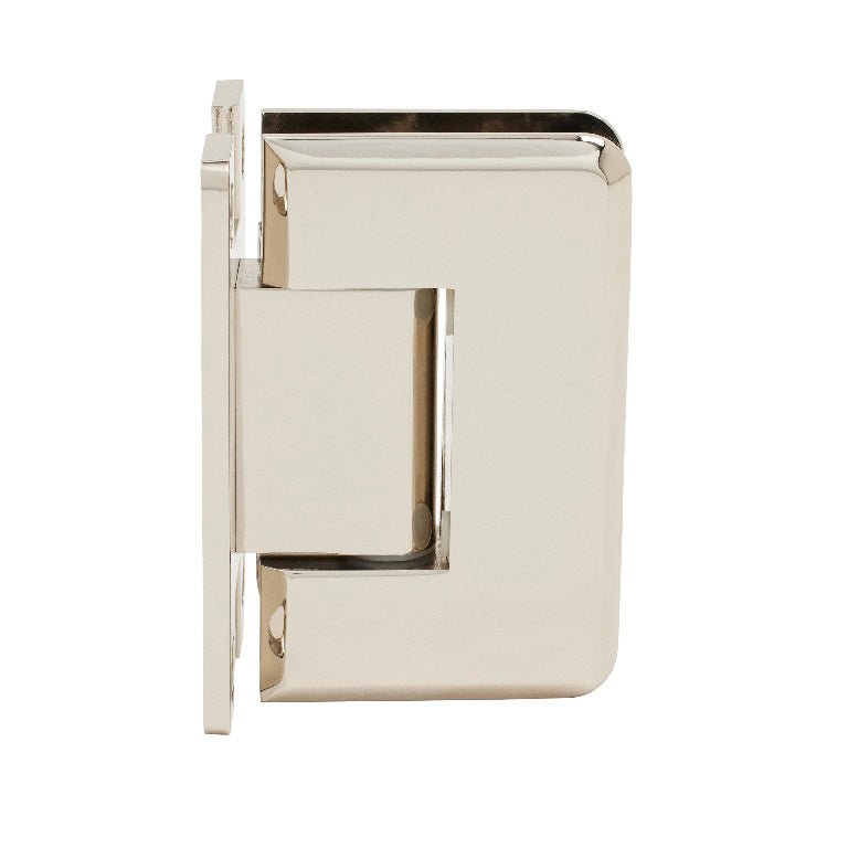 CRL Pinnacle 537 Series 5 Degree Pre - Set Wall Mount 'H' Back Plate Hinge P1N537PN