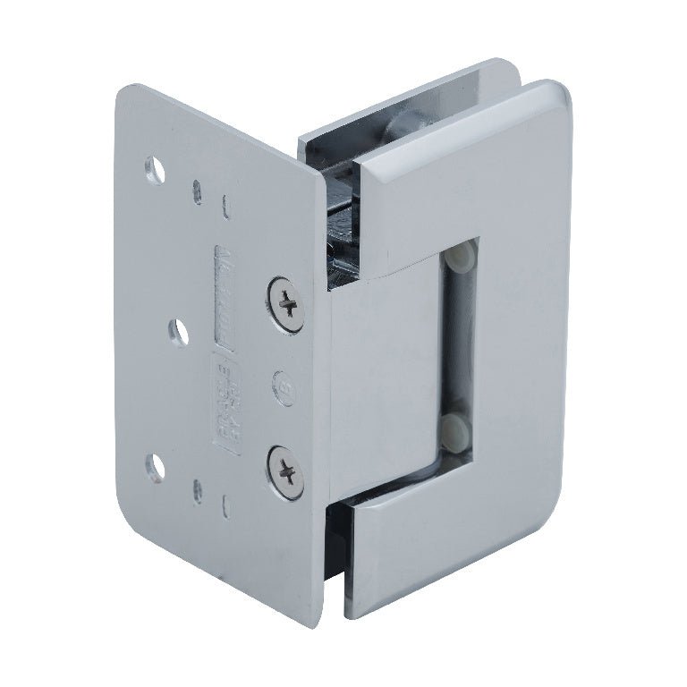 CRL Pinnacle 544 Series 5 Degree Wall Mount Offset Back Plate Hinge P1N5440RB