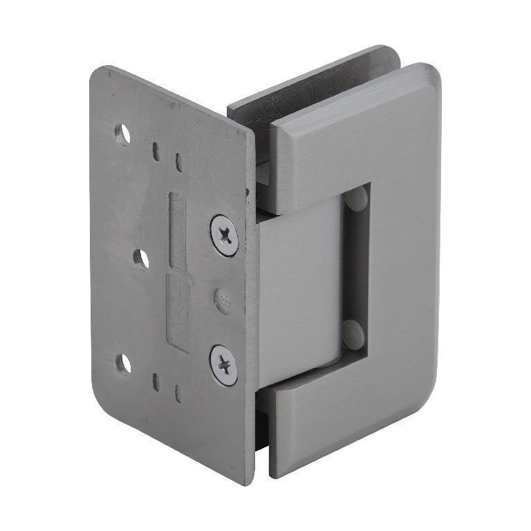 CRL Pinnacle 544 Series 5 Degree Wall Mount Offset Back Plate Hinge P1N5440RB