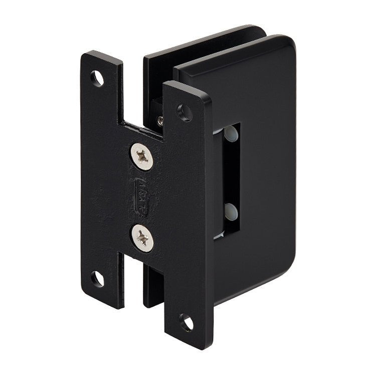 CRL Plymouth Series Wall Mount 'H' Back Plate Hinge PLY037MBL