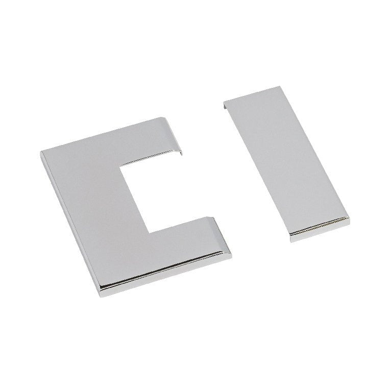 CRL Polished Chrome Cover Plate Only for MEL024CH Melbourne Hinge MEL024CPCH