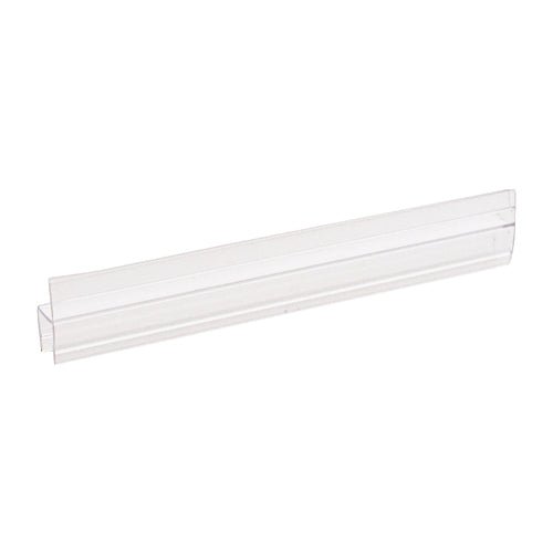 CRL Polycarbonate One Piece Strike and Door H - Jamb with Vinyl Insert 180 Degree for 3/8" Glass P1801P - CCP22