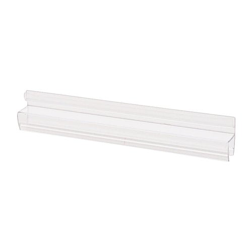 CRL Polycarbonate One Piece Strike and Door H - Jamb with Vinyl Insert 180 Degree for 3/8" Glass P1801P - CCP22