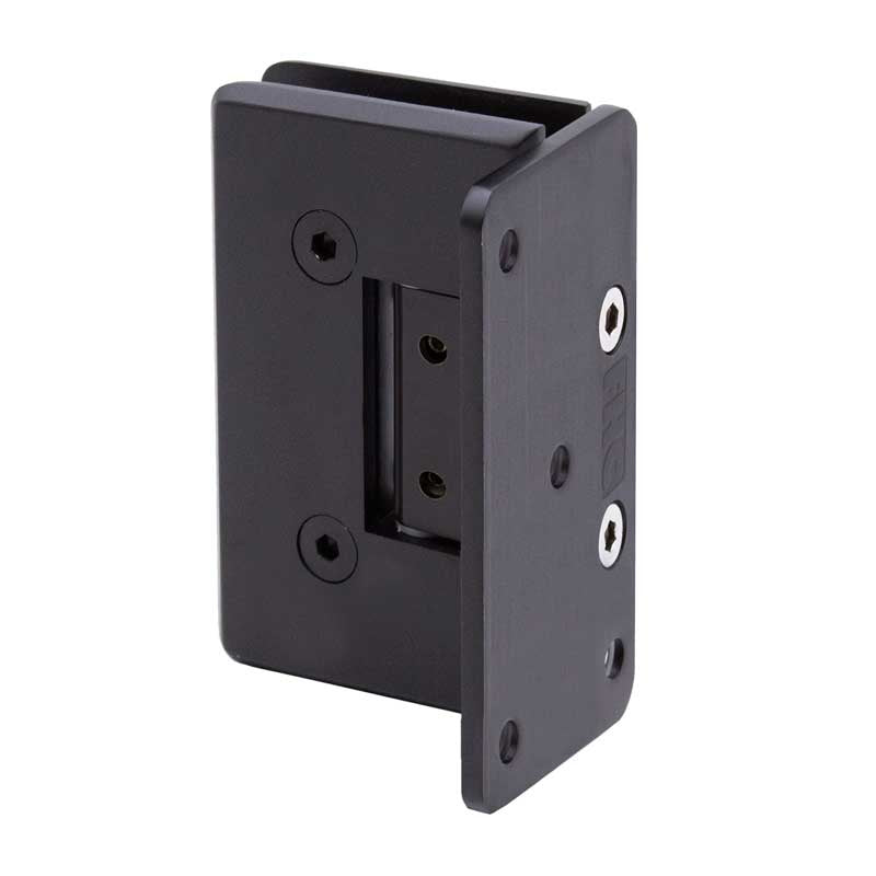 FHC Preston Adjustable Beveled Wall Mount Hinge Full Offset Back Plate