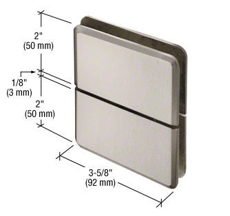 CRL Prima 02 Series Glass - To - Glass Mount Hinge PPH02BN