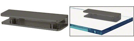 CRL Rectangular Interior Shower Shelf Clamp FA110RB