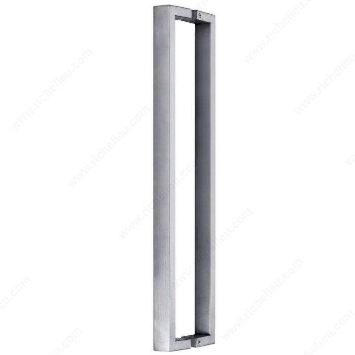 Rectangular Tube Handle Rectangular Tubular Handle without Washers and 90° Corners ...