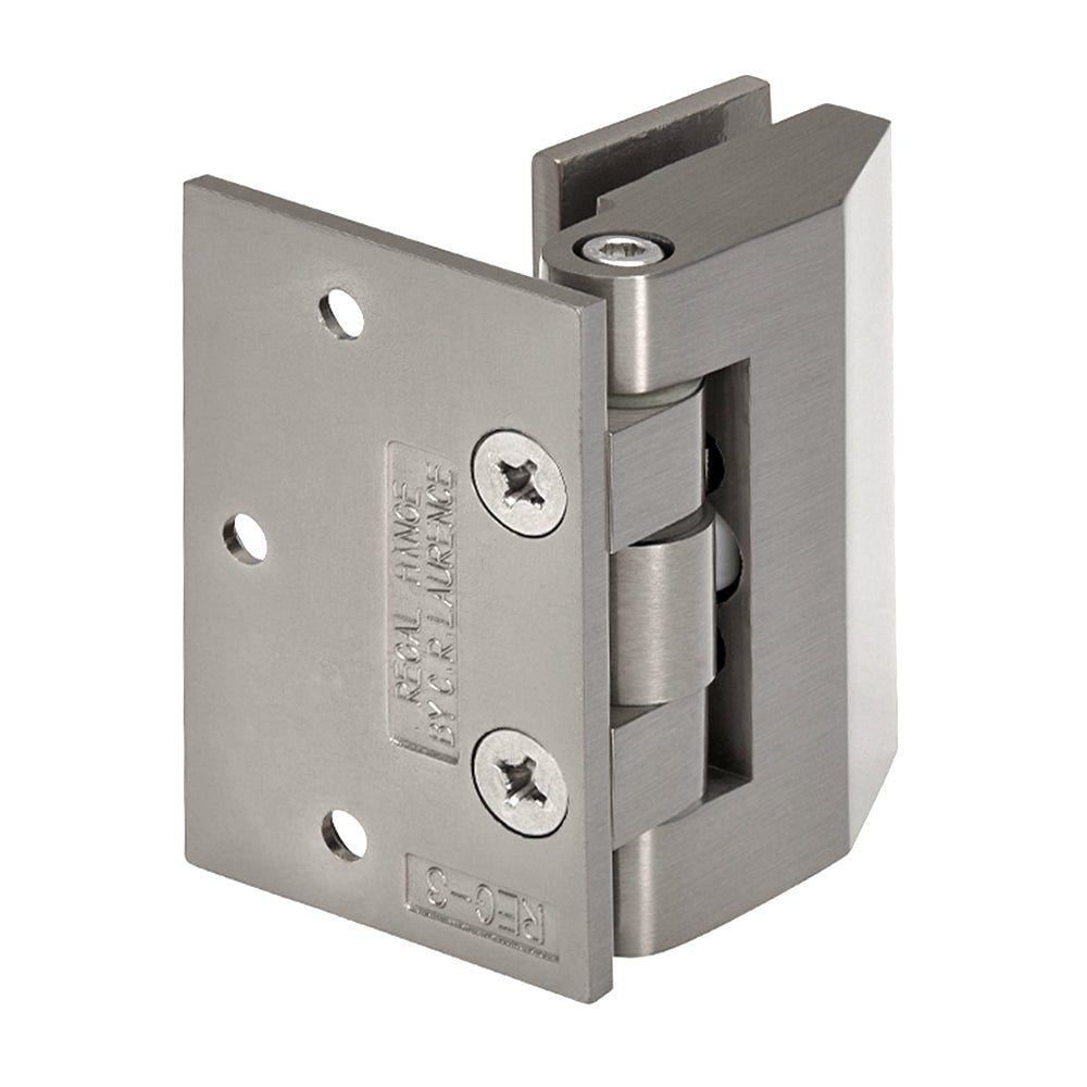 CRL Regal 037 Series Wall Mount Offset Back Plate Hinge REG037BN