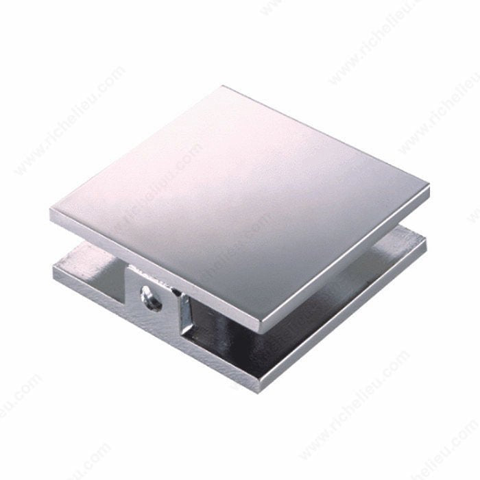 Richelieu Hardware 90° Glass - to - Wall Clamp - Square SC1SQ90W900