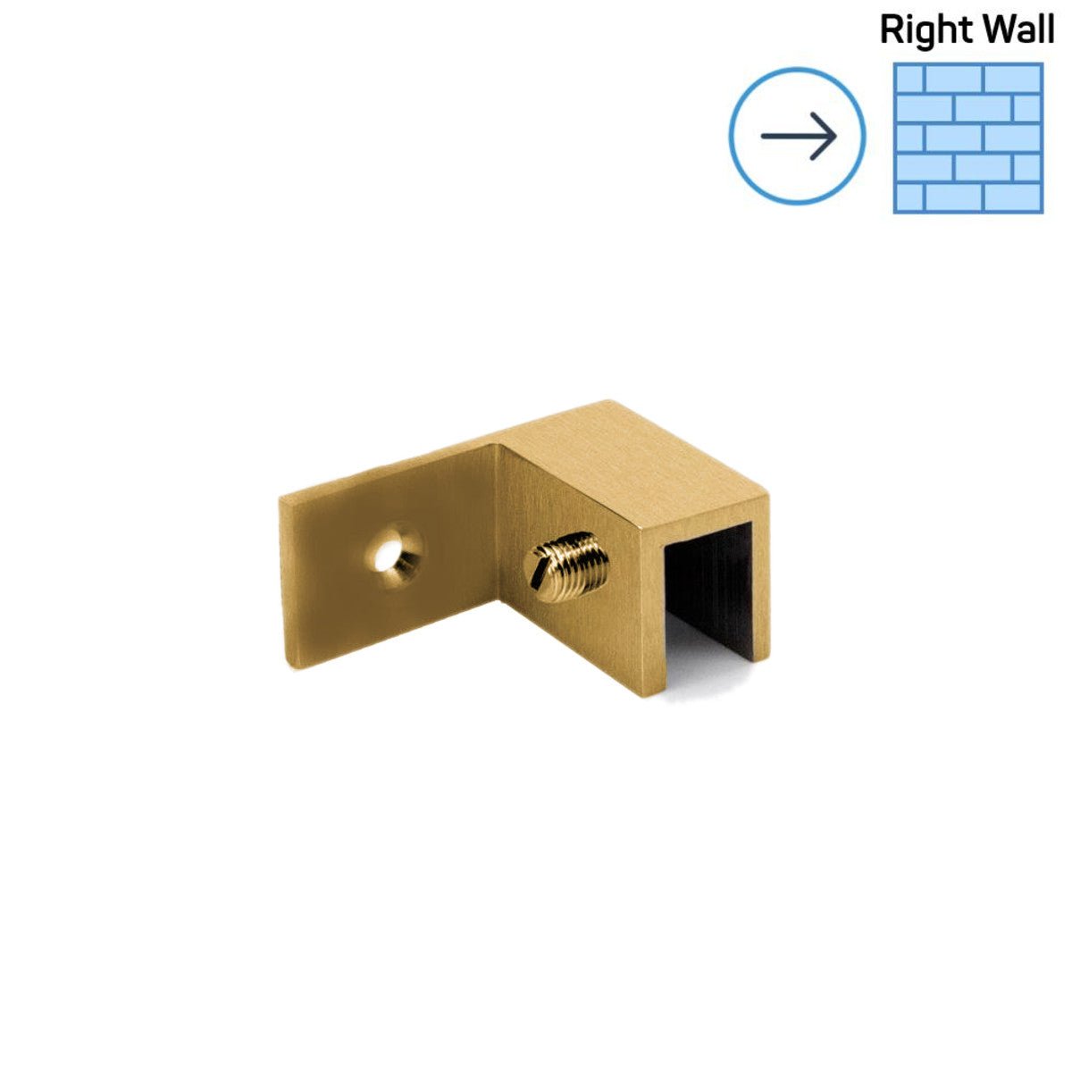 Structure Glass Solutions Right Side Sleeve Over Clamp