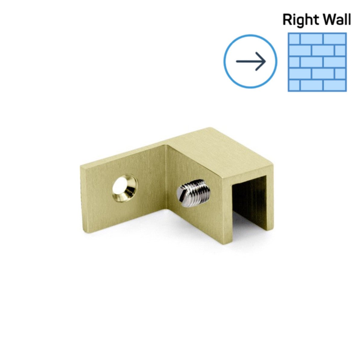 Structure Glass Solutions Right Side Sleeve Over Clamp