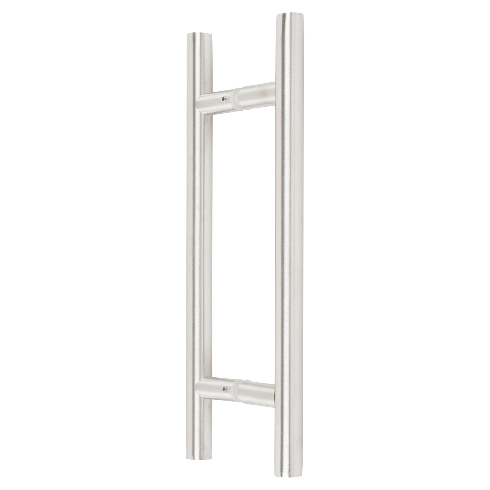 Rockwell Security Rockwell Back to Back Ladder Pull for Heavy Glass Frameless Shower Doors SDHLP6PS