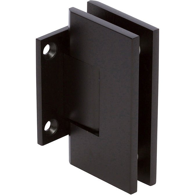 Rockwell Security Rockwell Heavy Duty Square Corner Shower Hinge, Short Back Plate HSHDS037SUS10B