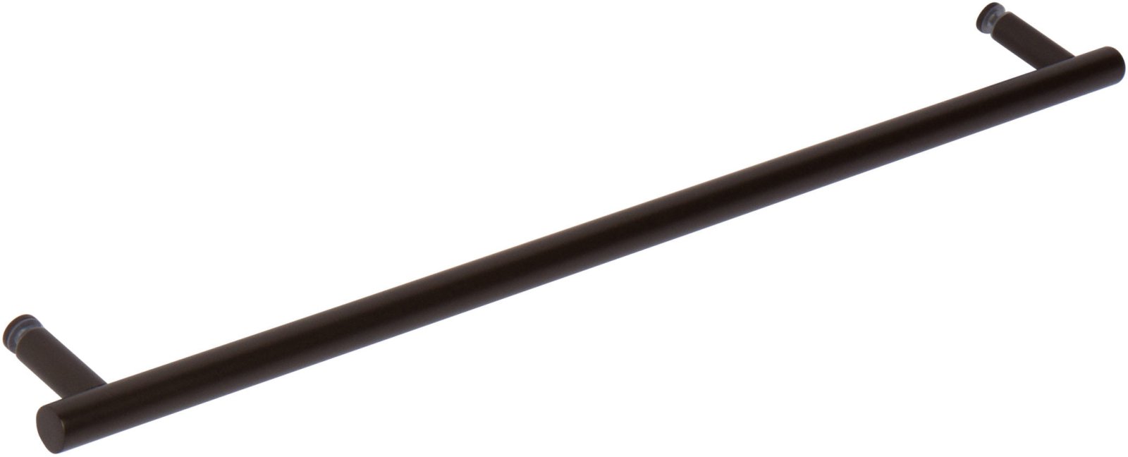 Rockwell Security Rockwell Ladder Type Single Side Towel Bar for Glass Shower Doors with 1/2" Hole Diameter SDPLPT18ORB