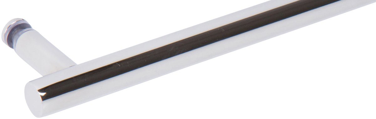 Rockwell Security Rockwell Ladder Type Single Side Towel Bar Towel Bar for Glass Shower Doors SDPLPT24PS