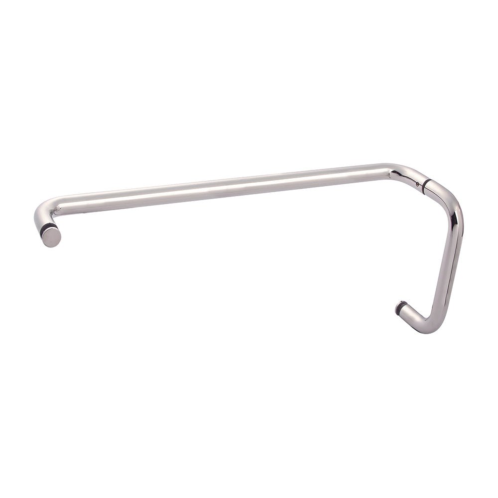 Rockwell Security Combination Towel Bar with Shower Door Handle SDTB6x18 - PS