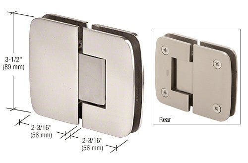 CRL Roman 180 Series 180 Degree Glass - To - Glass Standard Hinge R0M180CH