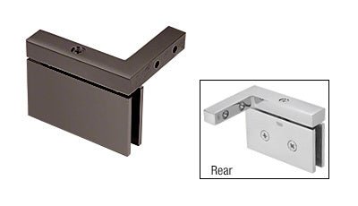 CRL Senior Cardiff Wall Mount Offset Back Plate Hinge SRCAR05R0RB