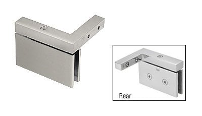 CRL Senior Cardiff Wall Mount Offset Back Plate Hinge SRCAR05RBN