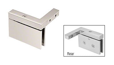 CRL Senior Cardiff Wall Mount Offset Back Plate Hinge SRCAR05RPN