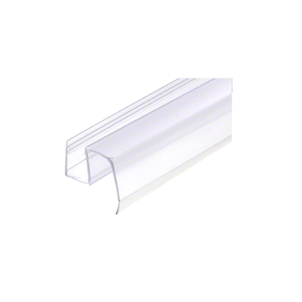 Structure Glass Solutions Shower Door Sliding Seal with Drip Rail PVC - 70SLD - 1/2