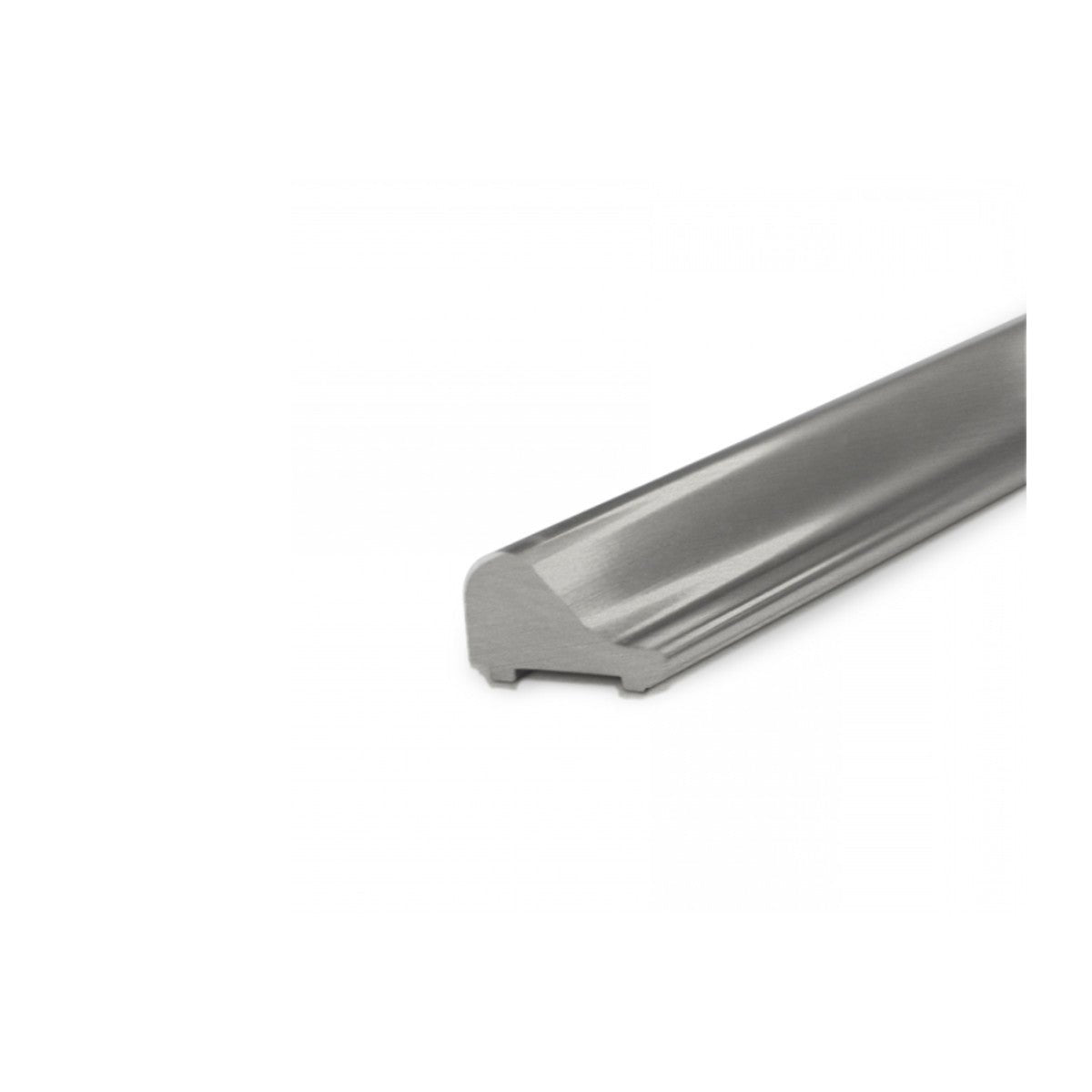 Structure Glass Solutions Shower Door Threshold "Tear Drop" Style SGS - Teardrop - Brushed Nickel