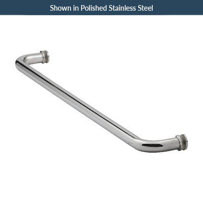 U.S. Horizon Mfg. Single Mount Tubular Towel Bar w/Washers TB22SMSWBN